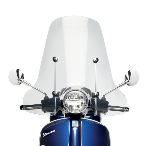 Hoog windscherm met beugel Vespa GTS / Super (HPE & SuperTech) origineel Vespa