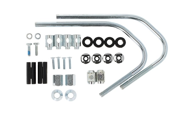 Originele zwarte beugel voor Vespa Sprint S Elettrica 45 windscherm