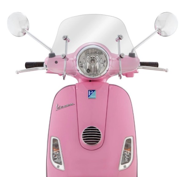Flyscreen ERMAX Piccolo voor Vespa LX 50-150cc, helder