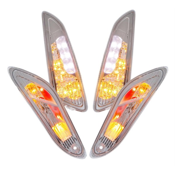 Indicator set LED duidelijk voor Vespa Primavera/Sprint 50cc 2T/4T