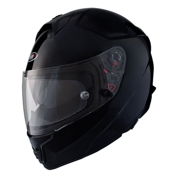 Shiro integraalhelm, SH351, vezel, zwart