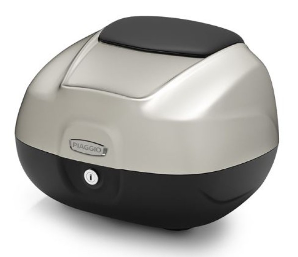 Topkoffer 37L voor Piaggio MP3 HPE 400/530 / Medley Sport 125/200 - grijs mat G07