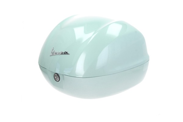 Originele topkoffer 32 l. voor Vespa Primavera / GTS (Verde Amabile / Latte Menta 350/A)