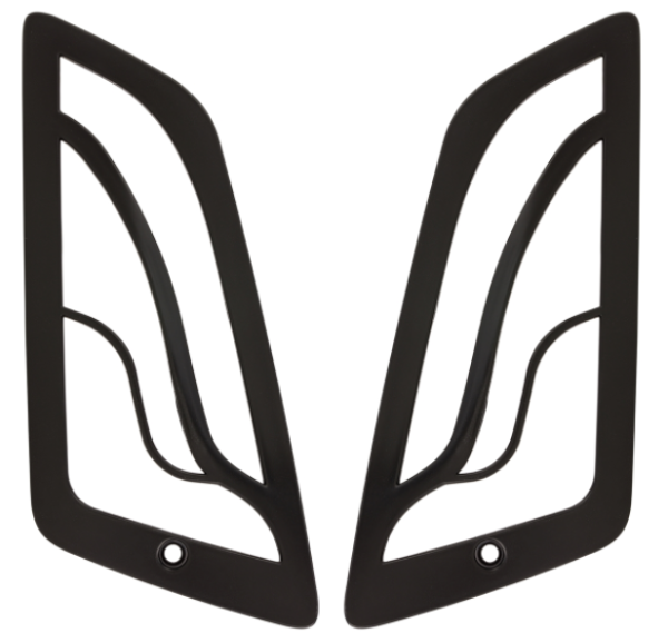 Rooster voor richtingaanwijzers rechts en links, vooraan voor Vespa GTS/GTS Super/GTV/GT 60/GT/GT L, mat zwart