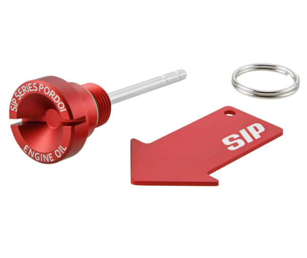 Olievuldop motorolie voor Vespa GTS Super 125cc 4T LC Euro 3 (09-16), rood mat