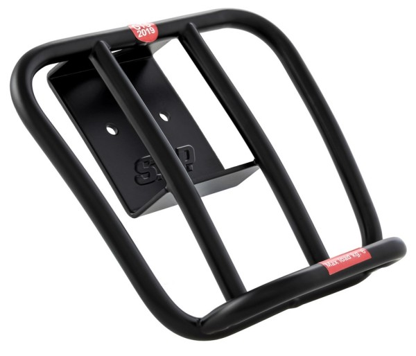 Bagagerek achteraan 70's voor Vespa GTS / GTS Super HPE 125-300 ('19-), mat zwart