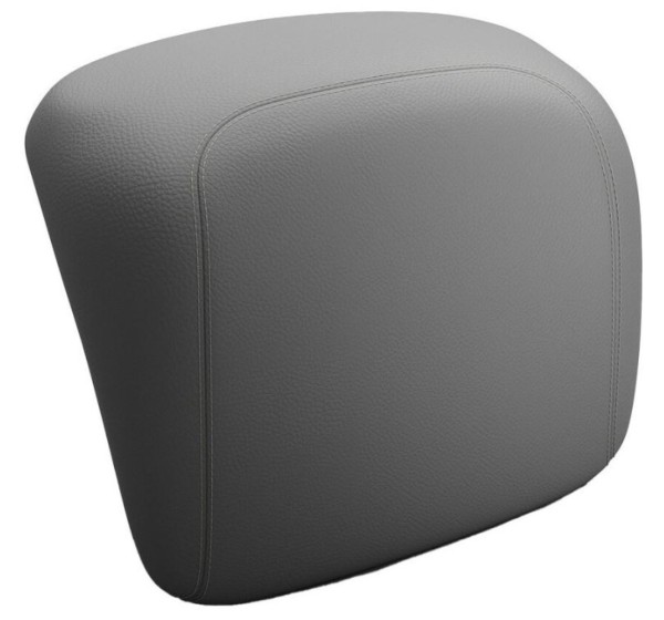 Originele rugsteun voor Vespa GTS/GTV topkoffer - grijs, grijs stiksel