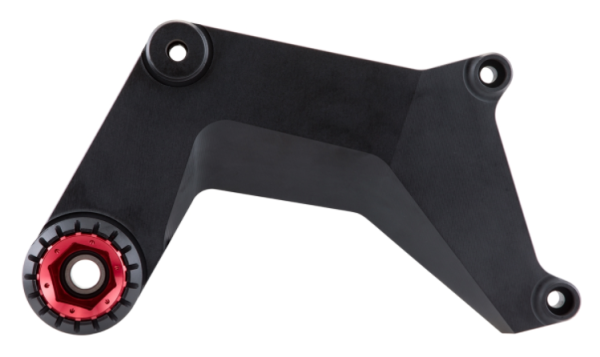 Zwenkarm voor race-uitlaat, achteraan voor Vespa GTS/GTS Super/GTV/GT 60/GT/GT L zonder ABS, zwart