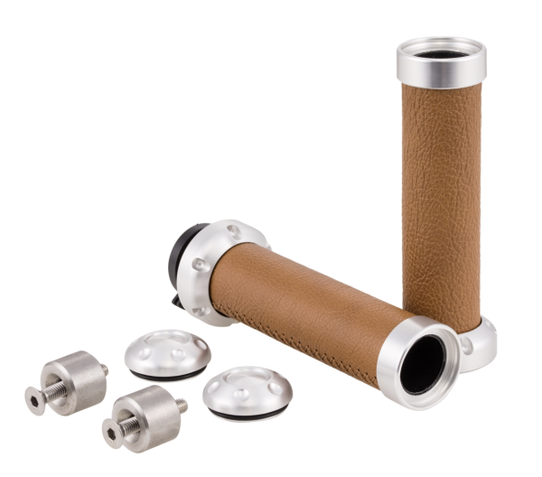 Luxe echt lederen handvatten voor Vespa Primavera 50-150cc