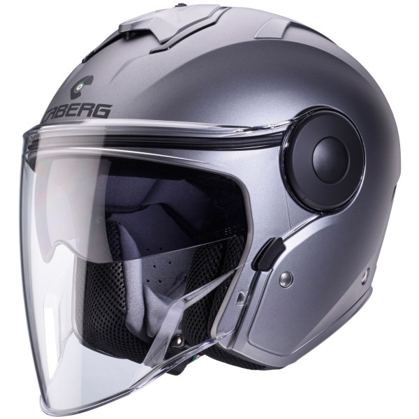 Caberg helm Soho mat-pistool metallic