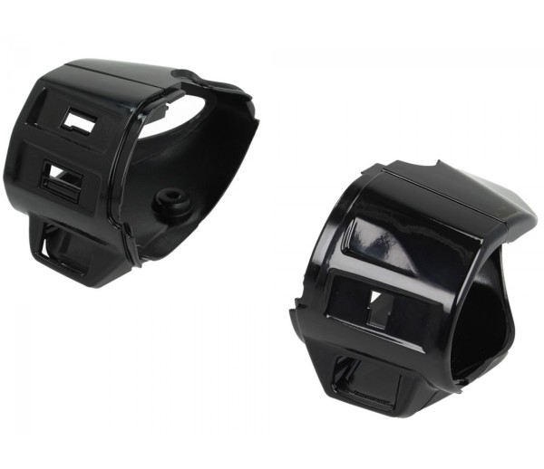 Schakelaarbehuizing, glanzend zwart voor Vespa Primavera / Sprint (50cc)