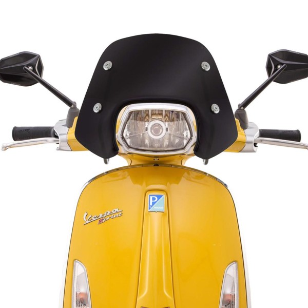 Windscherm Ermax Piccolo voor Vespa Sprint - zwart
