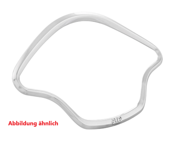 Decoratieve ring snelheidsmeter voor Vespa Primavera/Sprint/Elettrica 50-150ccm 2T/4T AC, mat chroom