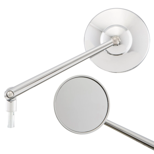 Standaardspiegel links of rechts voor Vespa PX 125-200ccm, chroom