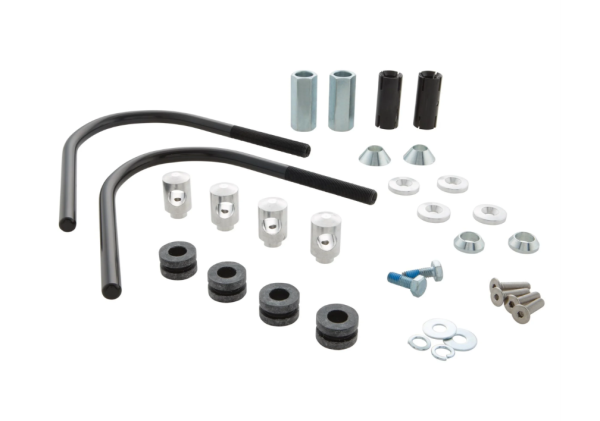 Bevestigingsmateriaal Flyscreen voor Vespa GTS/GTS Super/GT/GT L 125-300cc, zwart