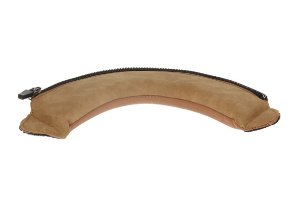 Helmo Milano nekkussen, bruin, met ritssluiting, wasbaar