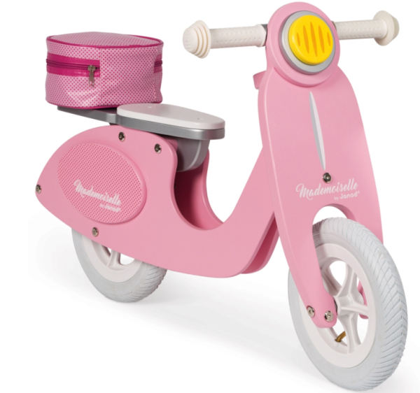 Scooter" kinderwiel "Mademoiselle", roze