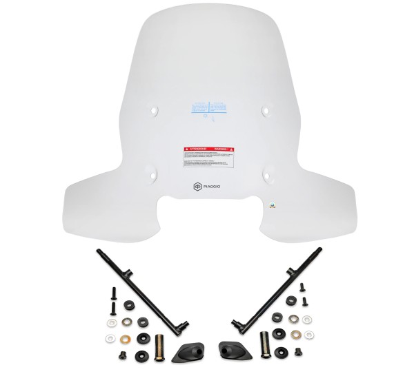 Voorruit Urban helder met houder voor Beverly HPE