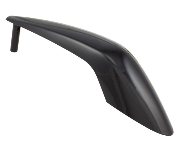 Spatbordnippel bovenste deel voor Vespa GTS Super/Super Sport 125/300cc, glanzend zwart