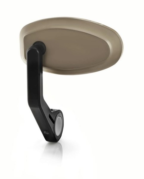 Stuurspiegel RIZOMA "REVERSE RETRO" links of rechts voor Vespa, brons geanodiseerd