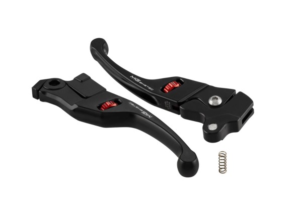 Sportremhendelset MG Biketec zwart voor Vespa Primavera /​Sprint 50-150 cc 4-takt (24-) Euro5+