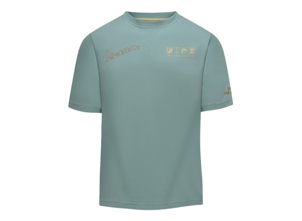 Vespa T-shirt Oorsprong groen DEC collectie