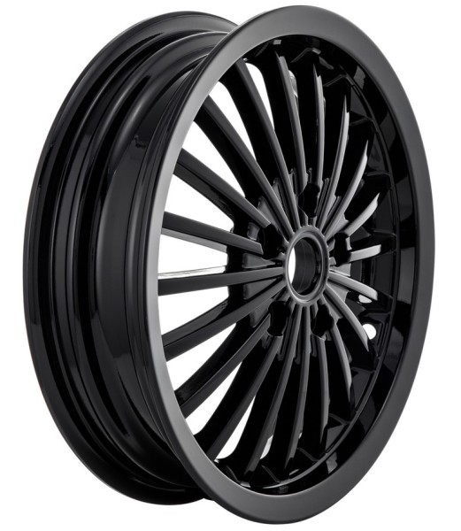 Velg voor/achter voor Vespa GTS/GTS Super/GTV/GT 60/GT/GT L 125-300ccm, zwart glanzend