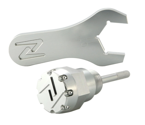 Olievuldop motorolie, oliepan ZELIONI voor Vespa, zilver