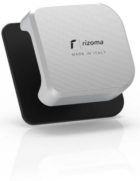 Bagagehaak RIZOMA voor Vespa GTS/GTS Super/GTV 125-300cc (`23-), zilver/zwart