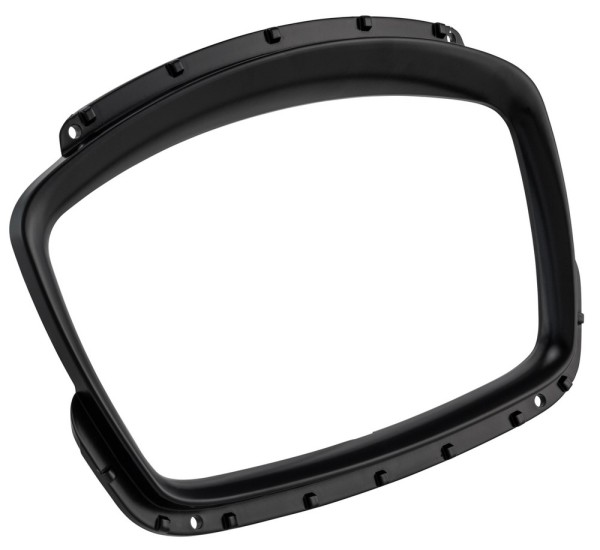 Trim ring snelheidsmeter voor Vespa GTS Supertech HPE 125/300 ('19-), mat zwart