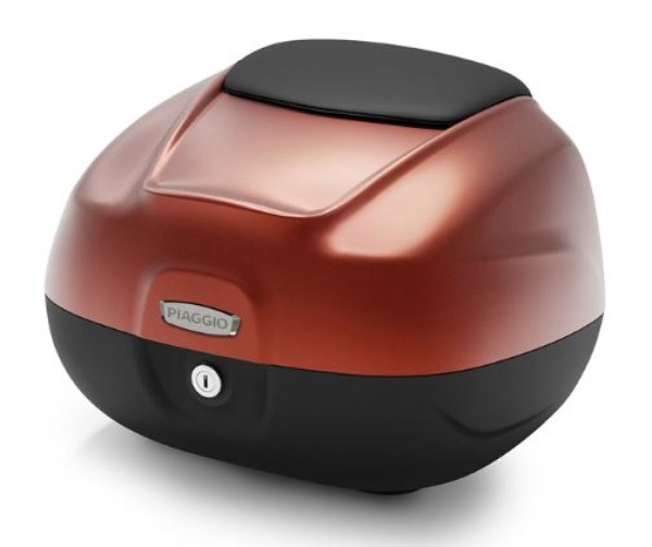 Topkoffer 37 liter, oranje (A16_arancio opaco) voor Piaggio MP3 400 HPE 2022