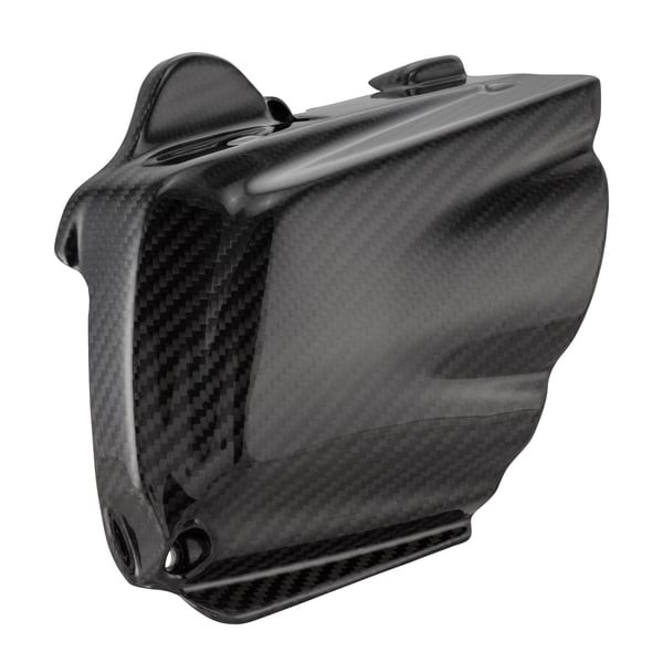 Luchtinlaat vario cover voor Vespa GTS/GTS Super/GTV HPE 300 ('19-), Carbon