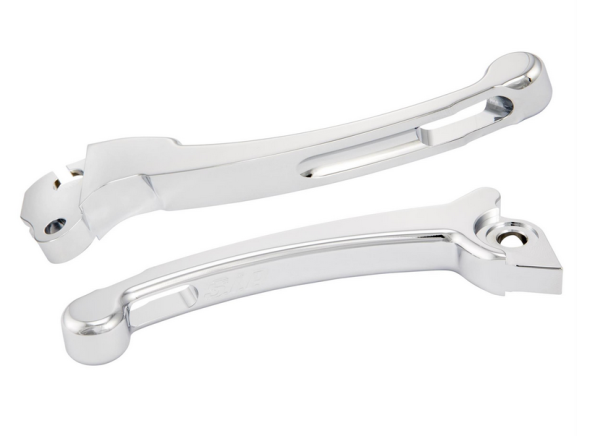 Sport hendelset koppeling/rem voor Vespa PX 125-200ccm, HBZ Grimeca, rechts/links, chroom