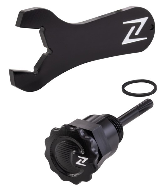 Olievulplug motorolie "Vintage" voor Vespa, zwart