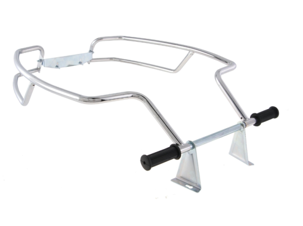 Crashbar zijafdekking voor Vespa PX 80-200cc, chroom