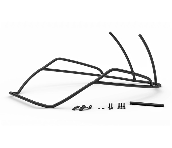 Montageplaat achteraan, chroom voor Vespa GTS, GTV, GTS Super