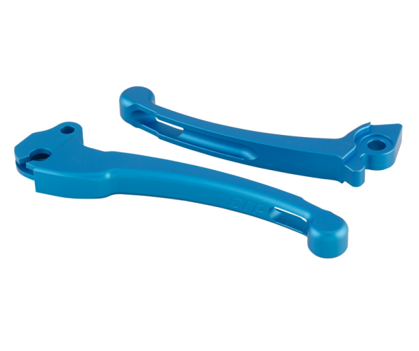 Sport hendelset koppeling/rem voor Vespa PX 125 -150ccm, HBZ Hengtong, rechts/links, blauw mat