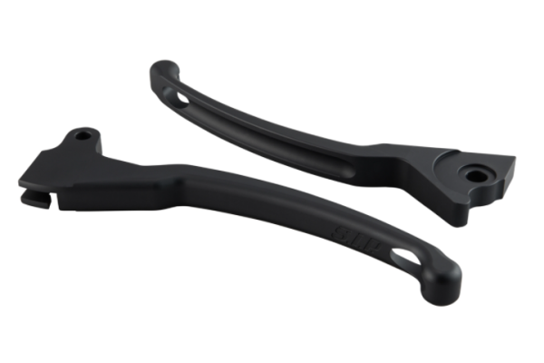 Sport hendelset rem links/rechts voor Vespa LX/LXV/S/Primavera/Sprint 50-150cc, mat grijs