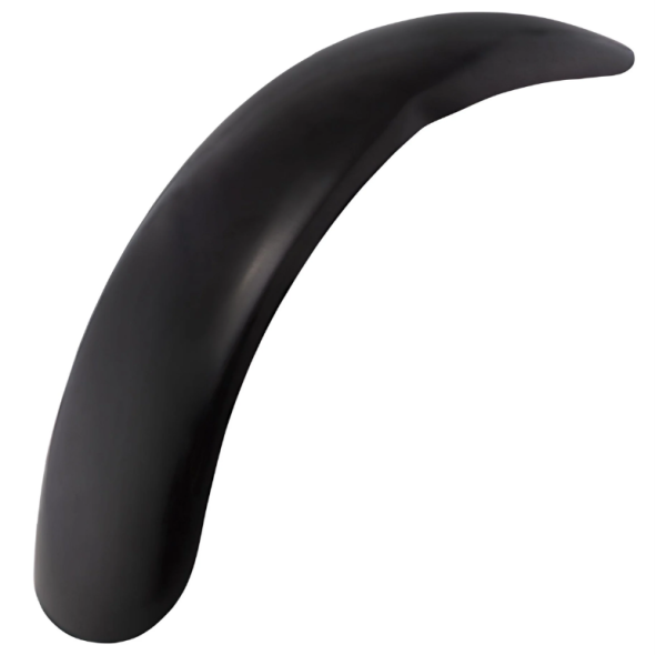 Spatbord Garelli Race EVO II zonder beugel, universeel voor Vespa PX 80-200ccm, GFK, zwart