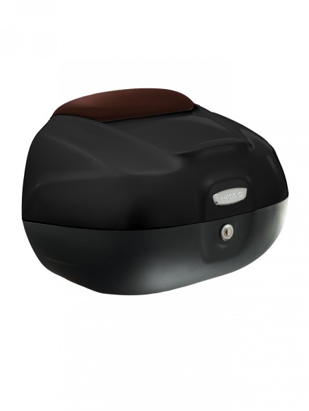 Topkoffer 37 l met rugleuning voor Piaggio Beverly 300 (16-19) - grijs 705/C