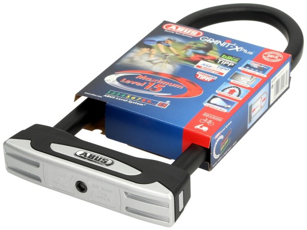 ABUS U-slot 300x108 Granit X-Plus 54 voor motorfiets, scooter & Vespa
