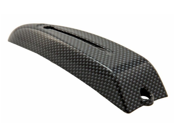Spatbordnippel onderste deel voor Vespa GTS Super/Super Sport 125/300cc, carbon-look