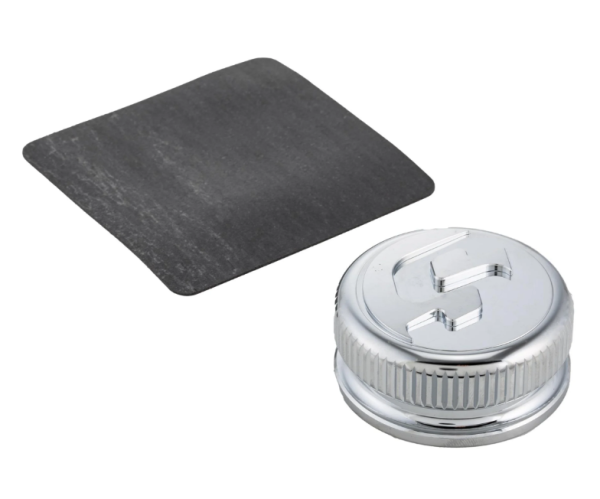 Tankdop voor Vespa, chroom