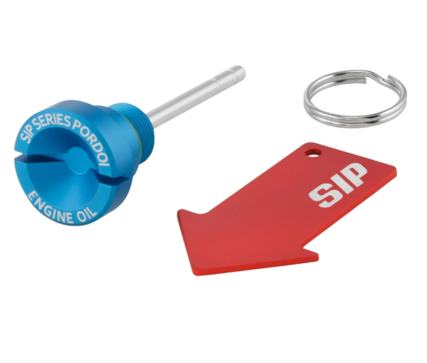 Olievuldop motorolie voor Vespa GTS Super 125cc 4T LC Euro 3 (09-16), blauw mat