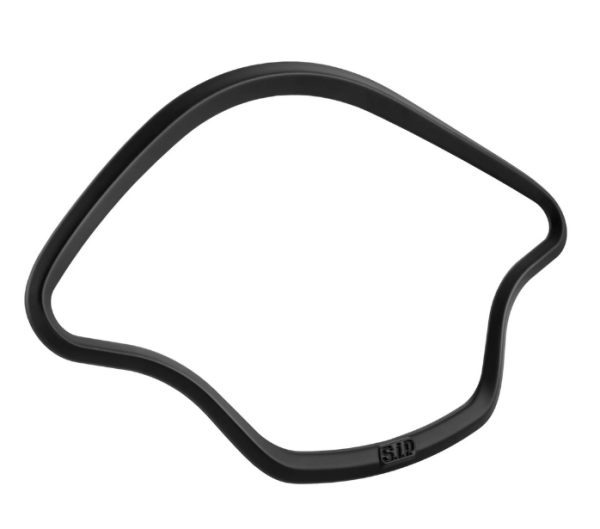 Decoratieve ring snelheidsmeter voor Vespa Primavera/Sprint/Elettrica 50-150ccm 2T/4T AC, mat zwart
