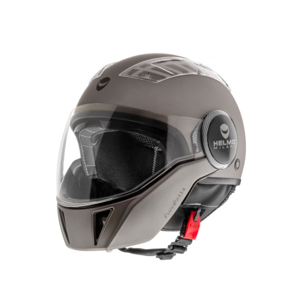 Helmo Milano Volstraalhelm, FuoriRotta, antraciet, mat