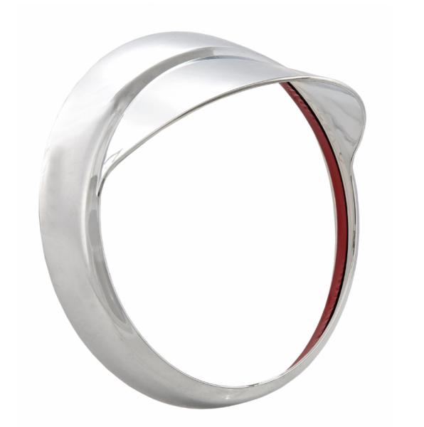 Lampring met lampenkap voor Vespa GTV /GT 60 125-300ccm, chroom