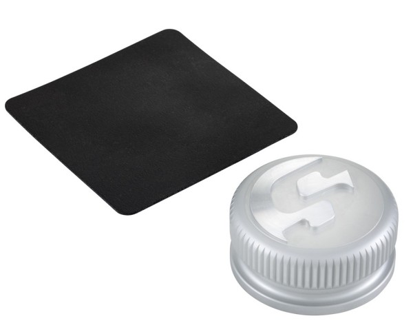 Tankdop voor Vespa, zilver mat