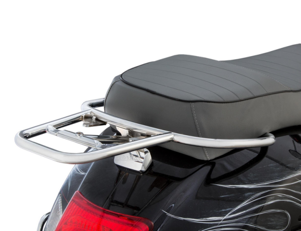 Bagagerek achteraan voor Vespa GTS /GTS Super /GTV /GT 60, 125-300ccm, chroom