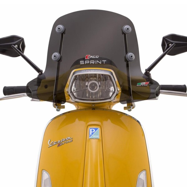 Windscherm Faco half-hoog voor Vespa Sprint - getint